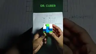 Easy step to resolve Rubik's cube-9#rubikscube #drcuber #shorts #cube