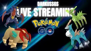 ✨ ✨Terrakion Virizion Cobalion & Mega Garchomp Shiny Hunt Pok&eacute;mon GO IRL !  🔴✨ ✨