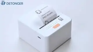 DETONGER P1 Label Printer User Manual #DETONGER