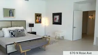 Real Estate Home Tour | 670 N Rose Ave, Palm Spring , California  | John White Relator