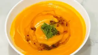 Уютный медово-имбирно-морковный суп / Простой и полезный рецепт ~ Сезон супов