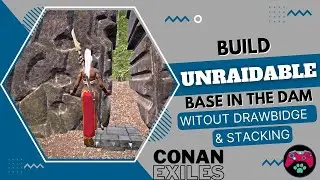 How To Make Unraidable Base In Damm In Conan Exiles | Building Unraidable Base In Damm |Conan Exiles