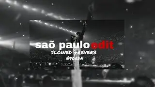 SAO PAULO × JUNGKOOK Slowed + Reverb | Night Vibes Everyone Wants 💎