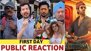 Shehzada Movie public reaction first day Shehzada movie public review shehzada movie public talk