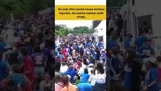 Panic triggered at the rally in D.C. Saturday when someone yelled 