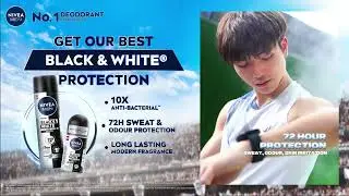 When Your Deo Makes an Impression 😅 | Stay Fresh, No Stains, 72H Protection |NIVEA MEN Black & White