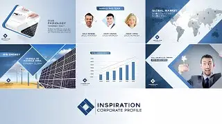 Company Profile Display Video - After Effects Template