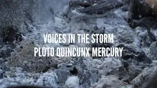 Pluto Quincunx Mercury Song: Voices in the Storm