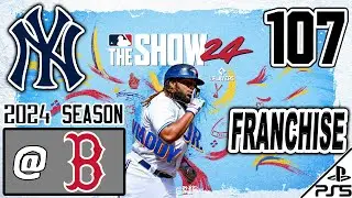 MLB The Show 24 | FRANCHISE | 2024 | #107 | at Boston Red Sox (1/16/26)