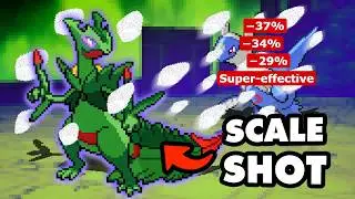 Mega Sceptile Got a New Dragon Move!