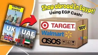 How to shop from US, UK & UAE stores in Egypt using EGP CASH!!!