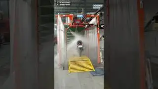 Automatic Bike Washing Machine - Auto Jet-Foam-Wax Cycle #vehiclewashingsystem #gadidhonekamachine