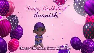 Happy Birthday Avanish | Avanish Happy Birthday Song | Avanish