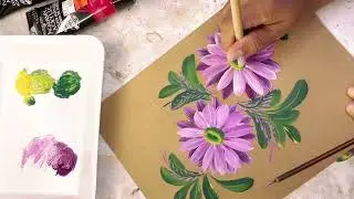 Captivating Flower Painting Tutorial: Learn the Art of Creating Stunning Floral Masterpieces!
