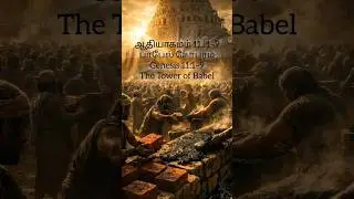 ஷினாரின் பெருமை: பாபேலின் வீழ்ச்சி|The Pride of Shinar: The Fall of Babel.|#shorts #tamilworship