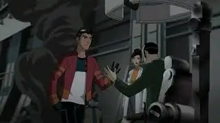 Caesar is trying to restore Six's memory - Generator Rex S2E18
