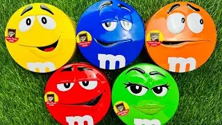 Mystery Candy Tins ASMR | Maltesers & M&M's Colorful Sounds