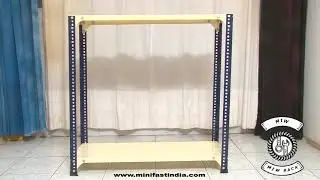 Mini Industrial Works Step to Step Assembling Rack Video ( 3 ft 2 Levels)