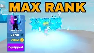 Unlocking Max Rank!! *Master Legend Assassin* - Ninja Legends