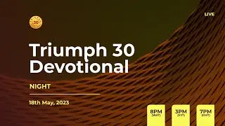 TRIUMPH30 LIVE: GRACE IS POWERFUL [Night Devotion]