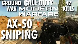 AX50 | Ground War | Call of Duty Modern Warfare Multiplayer Gameplay No Commentary