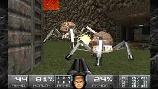 DOOM 2 - Spider Mastermind VS Arachnotron, Who Will Win?
