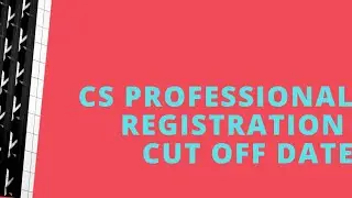 ICSI Announcement of Cut-Off Date for Professional to appear in All Modules in December 2021
