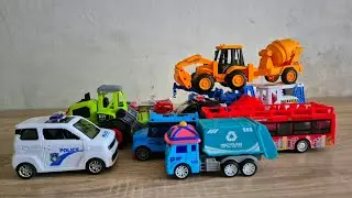 Mini toys car made a chaos in the middle of knowwhere