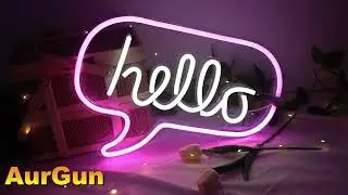 Hello LED Neon Sign Wall Decor for Home, Bedroom, Bar, Coffee Shop, Wedding, Party, Festival Decor