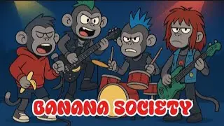 BANANA SOCIETY | PunkAnimation | MonkeyPunk | SatirePunk