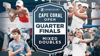 Bright/Patriquin vs Kawamoto/Daescu at the Zimmer Biomet Cape Coral Open