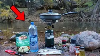 Ем то, что поймал в этой крошечной речке (Поймай и приготовь)
