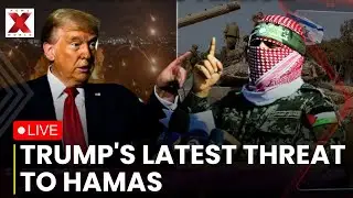 Trump's Latest Warning LIVE: Trump warns Hamas of brutal military action| Trump Vs Hamas|NewsX World