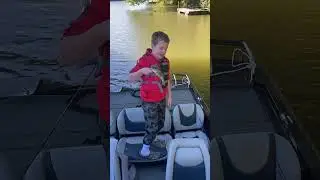 Nice safe release. Backflip! #fishing #bassfishing #fish