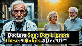 5 Daily Habits Doctors Recommend After 70 | Healthy Aging Tips for Seniors