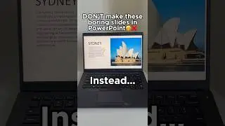 INSANE PowerPoint Transformation🥵‼️ #powerpoint #tutorial #students