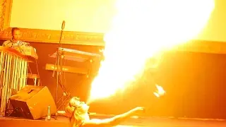 Slow Motion Fire Breathing