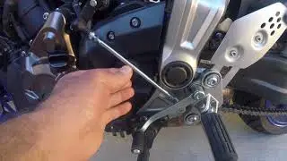 How to adjust the shifter on your Yamaha motorcycle.
