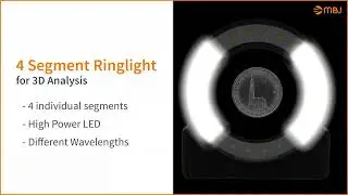 Powerful 4 Segmented LED Ringlight from MBJ