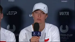 Iga Swiatek REACTION to Coco Gauff Loss & 