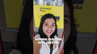 Federal election advance voting Canada #lifeincanada #federalelection #glowrecipe #sephora