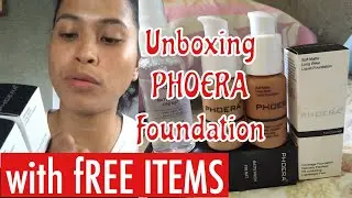 UNBOXING MY PHOERA FOUNDATION From LA COSMETICS |Buy 1 Take 1