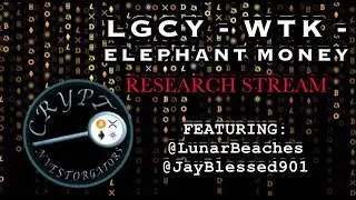 RESEARCH STREAM | $LGCY - LEGACY NETWORK