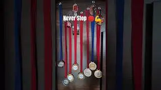 Dil zidi song 💖 #motivation #college #collegelife #medal #motivationalvideo #motivation #hindisong