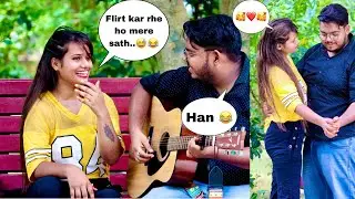 Totla (तोतला) Singing Prank | Picking up Cute girl | awasome Songs & Reaction Video | by Ashish