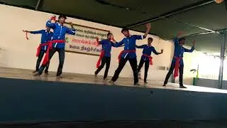 Bharathidasan clg pongal celebration 2016 -dance performance
