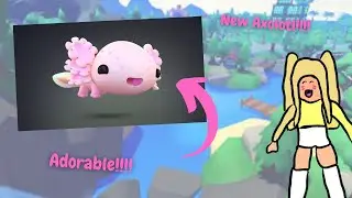 New AXOLOTL PET *WISHING WELL* l TinyMintLeaf
