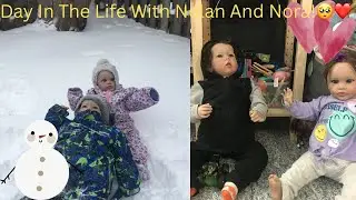 A Full Day with Reborn Toddlers Nora and Nolan 💕