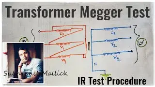 Transformer megger test | Transformer IR test | In English | Subhranil Mallick