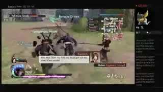 VideoMaestro917's Live PS4 Broadcast Samurai Warriors 4 Legend Of Kanto